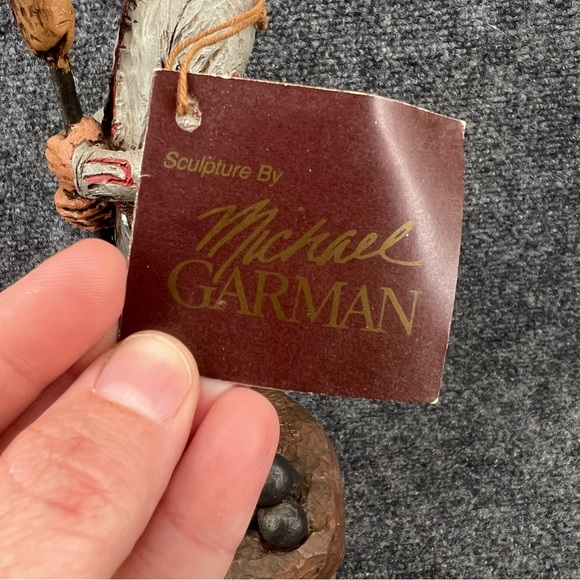 Cannoneer Confederate Soldier a Hand Painted sculpture by Michael Garmin 1991 - Picture 6 of 15